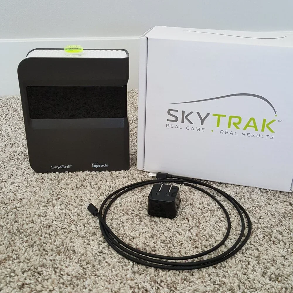 SKYTRAK Launch Monitor - Golf Simulator + Metal Protective Case Housing